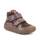 Froddo Zapatos barefoot para niños, hasta el tobillo, Tex Autumn Glitter Pink