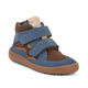 Froddo Zapatillas barefoot para niños, hasta el tobillo, Tex Autumn Denim Brown