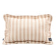 La Millou almohada para dormir algodón ABC rayas beige