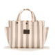 La Millou Organizador para cochecito acolchado rayas beige