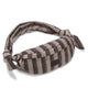 La Millou bolso orthalion mujer rayas marrón