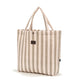 La Millou Bolso Mummy Shopper Ortalion Stripes Beige