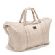 La Millou Bolsa de fin de semana para mamá de poliéster, BEIGE VICHY