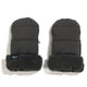 La Millou Manoplas para cochecito Guantes Nordic Black