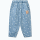 Liewood pantalones de mezclilla Borris Impreso Cereza corazón arena / denim
