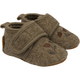Mikk Line Zapatos infantiles  Wool con bordado prewalker Melange Denver