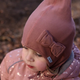 Mikk Line Jersey infantil de doble capa para invierno Windstop Bow Burlwood Chimney de 