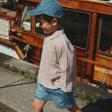 Konges Slojd pantalón corto vaquero niño Magot Denim Azul