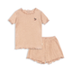 Konges Slojd pantalón corto para niños con jersey Roli OCS Cameo Rose