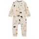 Liewood Pijama de una pieza para niños «Birk Grow Printed Farmlife» / Sandy