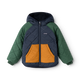 Liewood Chaqueta reversible infantil Jackson Garden Green Multi Mix