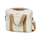 Cam Cam Copenhagen  Saco para cochecito con correas para silla de paseo Classic Stripes Camel