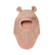 Huttelihut Gorro  Jersey de lana con orejas Rose Melange