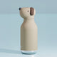 Asobu Botella térmica con pajita Bestie Perro Beige 460 ml