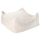 Wigiwama Puf para bebés  Square Otomano Blanco Crema
