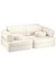 Wigiwama Sofá infantil  color blanco crema
