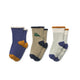 Liewood   Eloy Calcetines para bebé, paquete de 3, mezcla Dino / Mist