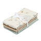 Cam Cam Copenhagen Arrullo gasas de muselina pack de 3 Mix Woodland 70x70 cm