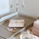 Cam Cam Copenhagen Cambiador de viaje acolchado Classic Stripes Rose