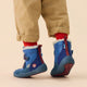 Affenzahn Calzado barefoot infantil botas de invierno de cuero Winty Whale