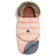 La Millou Saco de dormir combinado  Heartbeat rosa
