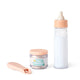 Juego de alimentación para muñecas Tiny Harlow Tiny Tummies bol y cuchara, y biberón de leche
