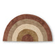 That's Mine   Alfombra infantil Rainbow Cocoa 78 x 140 cm