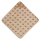 Jollein Capa de baño para bebé Jacquard Biscuit