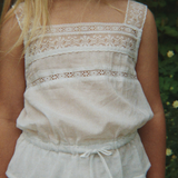 Konges Slojd camisa niños Mora Optic White