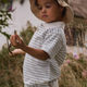 Lil' Atelier polo para niños Loose Coconut Milk Dusty Blue NMMHALDUR