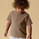Lil' Atelier camiseta manga corta Len Loose Top Coca Mocha NMMDOLAN