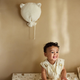 Jollein Globo - osito de peluche, acogedora decoración de bouclé