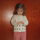 Konges Sløjd Cárdigan infantil Belou Knit Cardigan Cream and Tulips